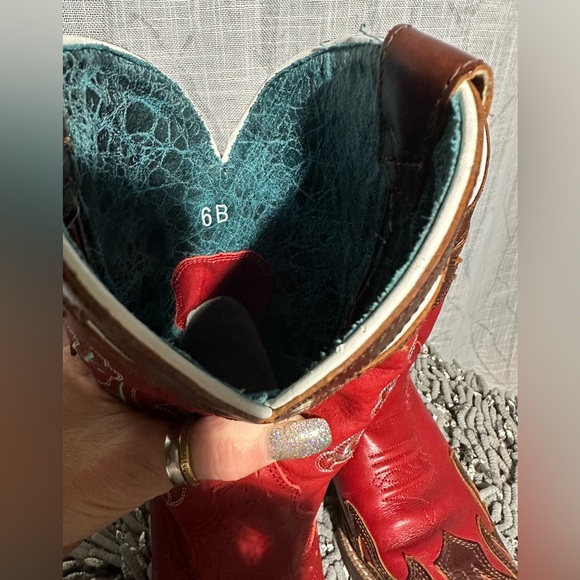 Women's Ariat Wichita Mesa Leather Cowboy Boots Size 6B NWOT - Picture 11 of 11